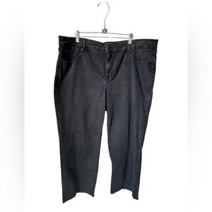 Torrid Perfect Wide Leg Vintage Stretch Black Jeans